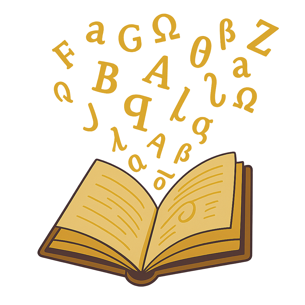 Language book illustration